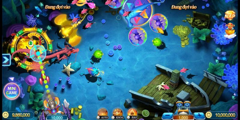 Tham gia game bắn cá đổi thưởng trực tuyến nhận thưởng hấp dẫn